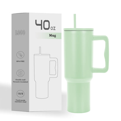 IceFlow Stainless Steel Tumbler with Straw