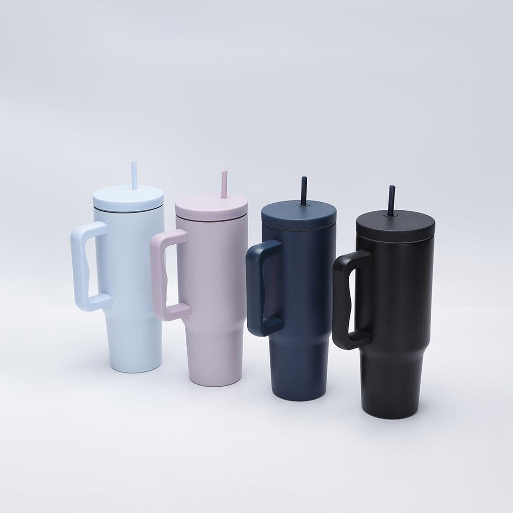 IceFlow Stainless Steel Tumbler with Straw