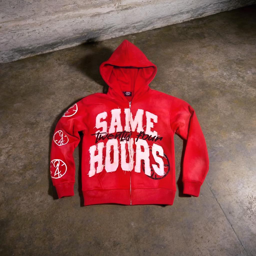 Unisex SAME HOURS Zip Hoodie